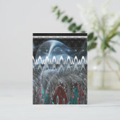 Prachtige Abstracte kunstprint Briefkaart (Staand voorkant)