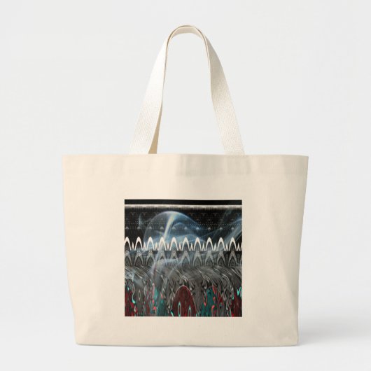 Prachtige Abstracte kunstprint Grote Tote Bag (Voorkant)