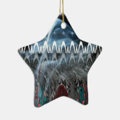 Prachtige Abstracte kunstprint Keramisch Ornament (Rechts)