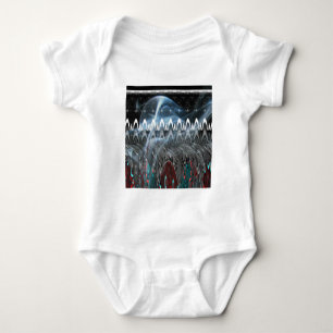 Prachtige Abstracte kunstprint Romper