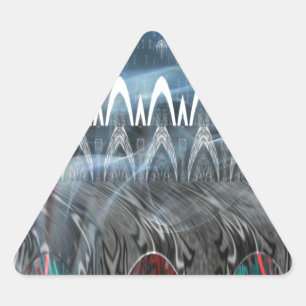 Prachtige Abstracte kunstprint Sticker