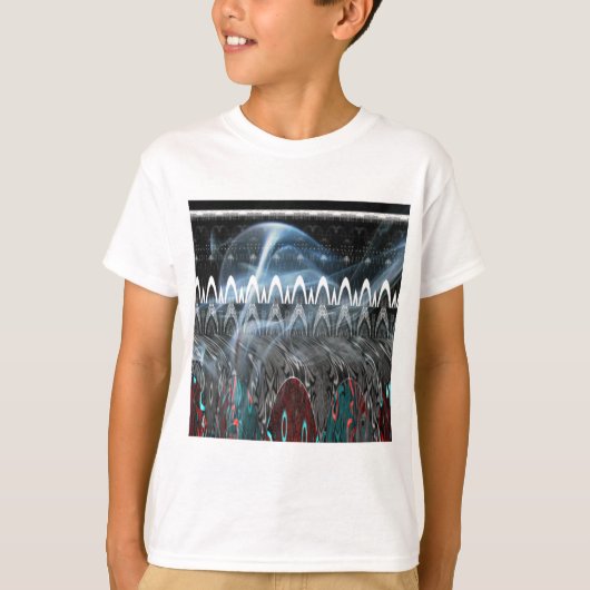 Prachtige Abstracte kunstprint T-shirt (Voorkant)
