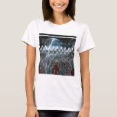 Prachtige Abstracte kunstprint T-shirt (Voorkant)