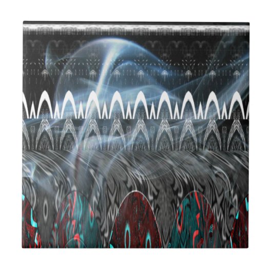 Prachtige Abstracte kunstprint Tegeltje (Voorkant)