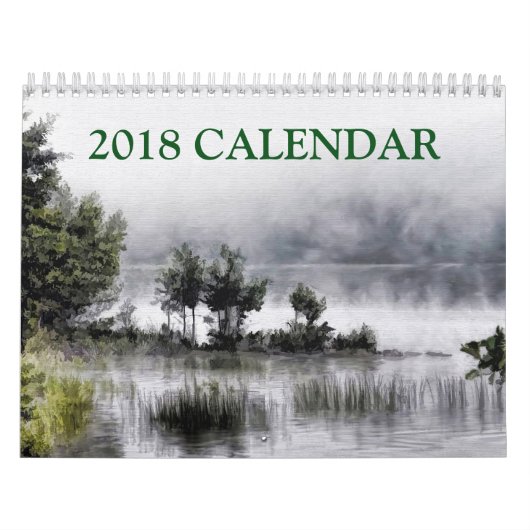 Prachtige Abstracte kunstschildering van het lands Kalender (Hoes)