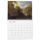 Prachtige Abstracte kunstschildering van het lands Kalender (Mar 2027)