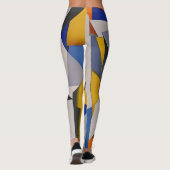 Prachtige Abstracte Leggings (Achterkant)