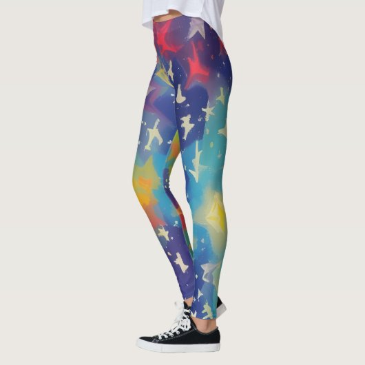 Prachtige Abstracte Leggings (Links)