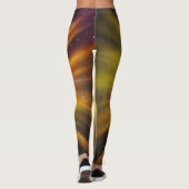 Prachtige Abstracte Leggings (Achterkant)