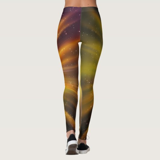 Prachtige Abstracte Leggings (Achterkant)