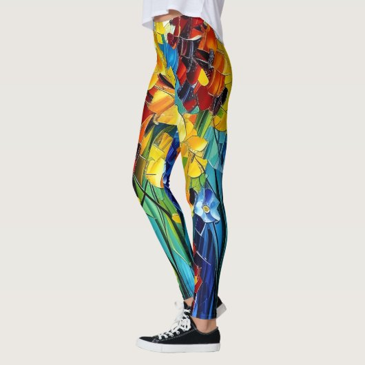 Prachtige Abstracte Leggings (Links)