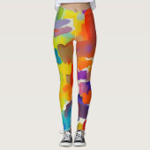 Prachtige abstracte Leggings voor design (Voorkant)