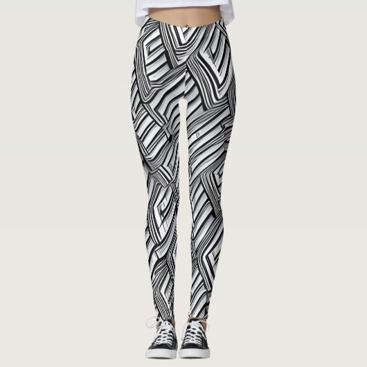 Prachtige abstracte Leggings voor design (Voorkant)