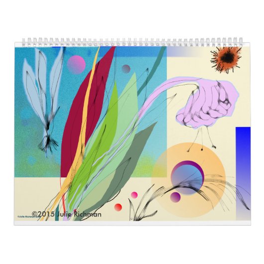 Prachtige Abstracte Natuur Kalender (Hoes)