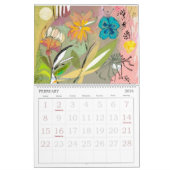 Prachtige Abstracte Natuur Kalender (Feb 2026)