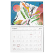 Prachtige Abstracte Natuur Kalender (Jan 2026)