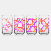 Prachtige Abstracte patronen Blikvorm Glas (Links)