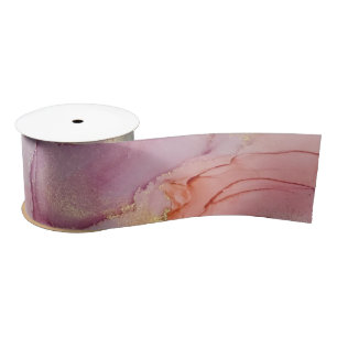 Prachtige Abstracte Satin Ribbon Satijnen Lint