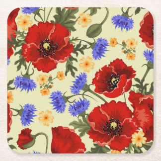 Prachtige Abstracte set Onderzetters van Floral Sk