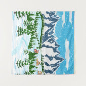 Prachtige Abstracte textuur en achtergrondpatronen Wandkleed (Voorkant (horizontaal))