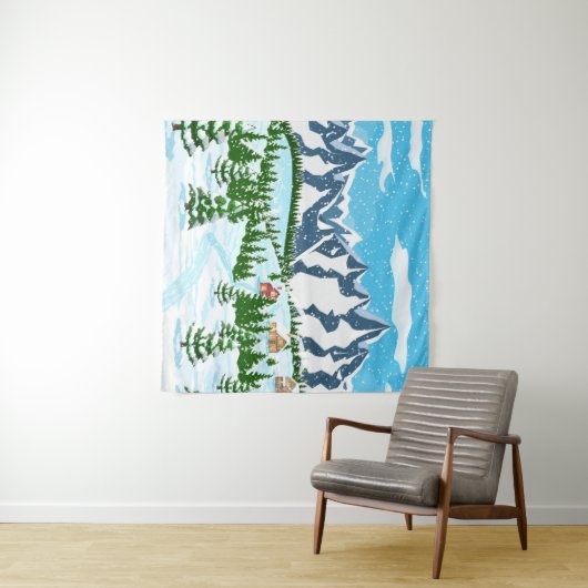 Prachtige Abstracte textuur en achtergrondpatronen Wandkleed (In Situ (horizontaal))