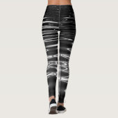 Prachtige Abstracte waterreflecties Leggings (Achterkant)