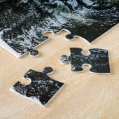 Prachtige Abstracte wintercabine Legpuzzel (Zijkant)