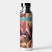 Prachtige Abstracte zwemmen met naam Waterfles (Rechts)