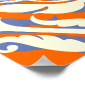  prachtige achtergrond, naadloos patroon, lu poster (Hoek)