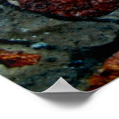 prachtige achtergrondtextuur met steenabstract, ee poster (Hoek)
