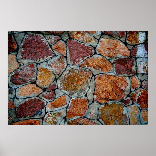 prachtige achtergrondtextuur met steenabstract, ee poster (Voorkant)