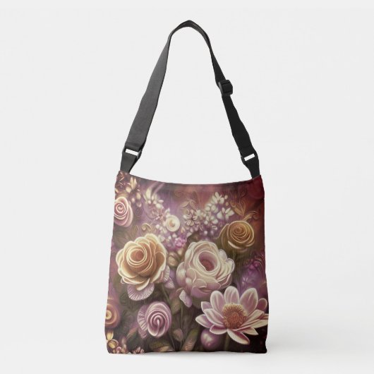 Prachtige Acrylflessenplaat Crossbody Tas (Voorkant)