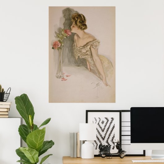 Prachtige afbeelding afdrukken poster (Thuiskantoor)