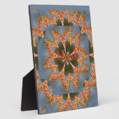 Prachtige Afrikaanse kleurrijke Giraffe blanco Fotoplaat (Zijkant)