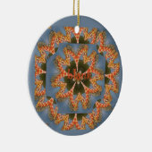 Prachtige Afrikaanse kleurrijke Giraffe blanco Keramisch Ornament (Rechts)