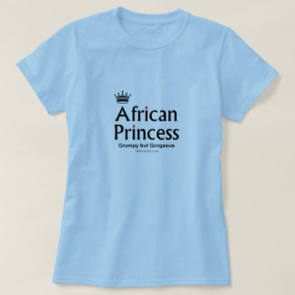 prachtige afrikaanse prinses t-shirt