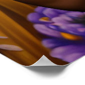 Prachtige Afrikaanse vrouw met horloge Poster (Hoek)