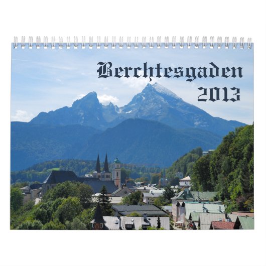 Prachtige agenda Berchtesgaden 2013 Kalender (Hoes)