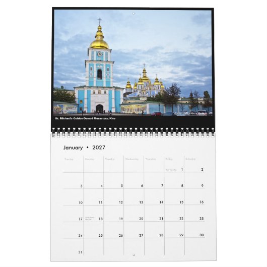 Prachtige agenda Oekraïne 2013 Kalender (Jan 2027)