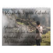 Prachtige agenda voor Adventure-scripts Kalender (Hoes)