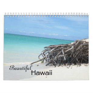 Prachtige agenda voor Hawaii Kalender