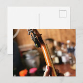Prachtige akoestische gitaar briefkaart (Voorkant / Achterkant)