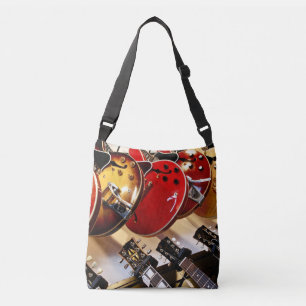 Prachtige akoestische gitaar crossbody tas