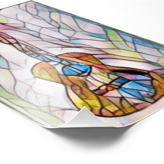 Prachtige akoestische gitaar foto afdruk (Hoek)