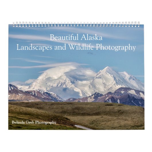 Prachtige Alaska Landschap & Wildlife Fotografie Kalender (Hoes)