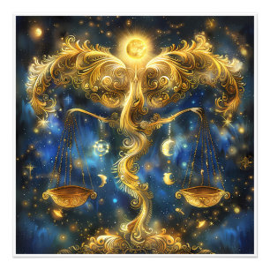 Prachtige All Occasion Astrology Zodiac Foto Afdruk