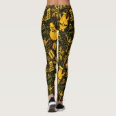Prachtige All-Over Print Kerstbedekking Leggings (Achterkant)