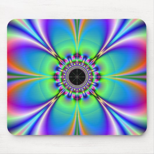 Prachtige Aloha Floral Mousepad Muismat (Voorkant)