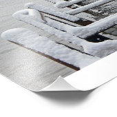 Prachtige als Odde Winter! Foto Afdruk (Hoek)