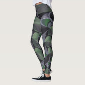 Prachtige Amazing Ash Green Aurora Kaleidoscoop Leggings (Links)